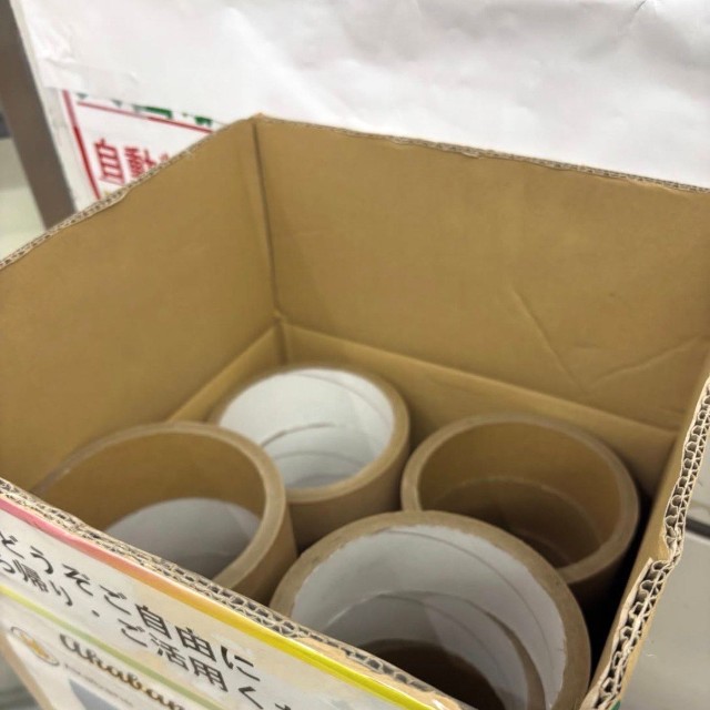 箱の中にはきっぷの芯がずらり／MATCHさん（@match.ko）提供