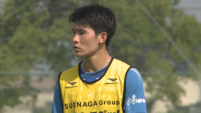 J1ファジアーノ岡山のDF千田遼選手が契約更新　正確なフィードが武器の岡山市出身の18歳