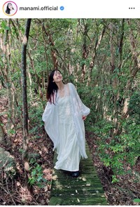 小西真奈美インスタグラム＠manami.officialより