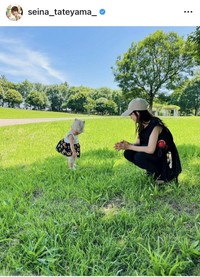 舘山聖奈アナのインスタグラム＠seina_tateyama_より