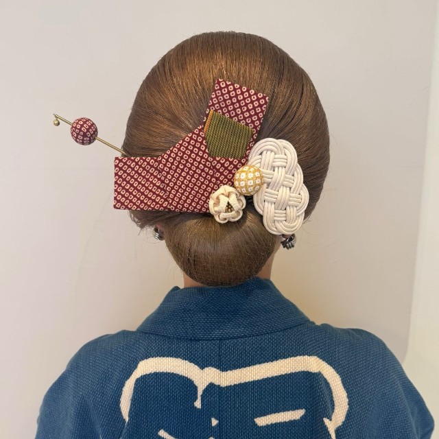 ツルッとしたお団子が美しい…！／Yuki Itoさん（@yukiito.hairmake.creer）提供