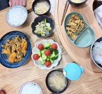 料理スキルが着々と上がっている旦那さんが手がける一汁三菜ご飯（ゴリさんXより）