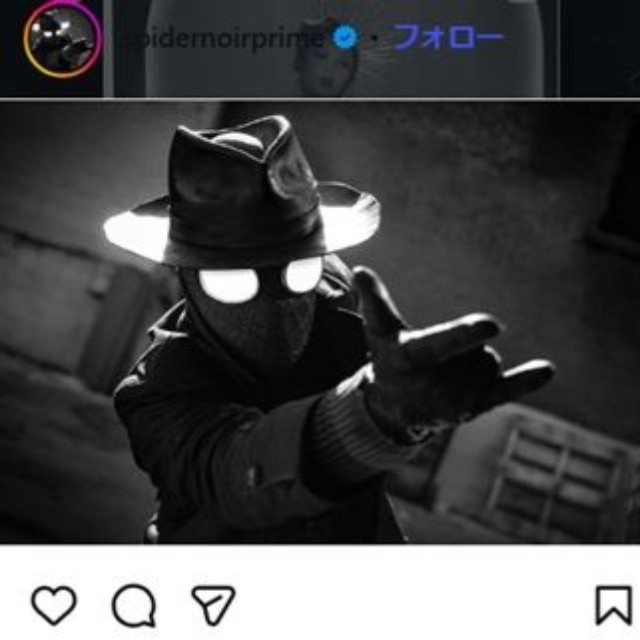 「スパイダー・ノワール」のインスタグラム＠spidernoirprimeより