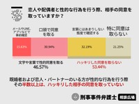 恋人や配偶者との性的行為の同意に関する実態（提供画像）
