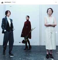 「フィガロジャポン2025年10月号」に登場した甲田益也子さん（dip in the pool公式インスタグラムから）