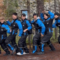 話題を呼んだ動画の1コマ。行く先々で思い出を記録／DAIさん（@_tdnkm）提供