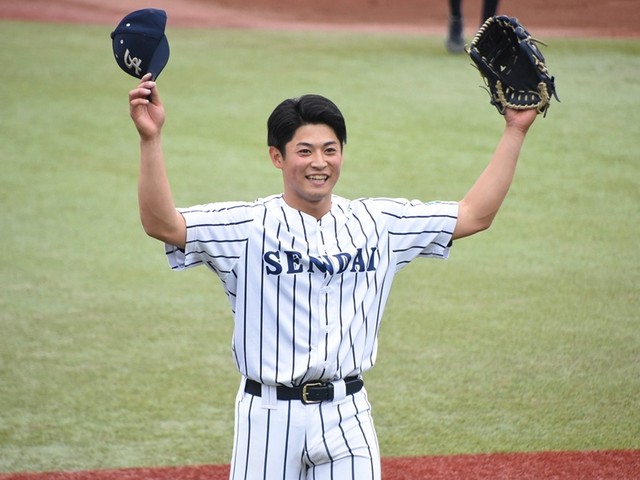 野球 - 仙台大・佐藤幻瑛 日米野球で159キロ計測、「うまく