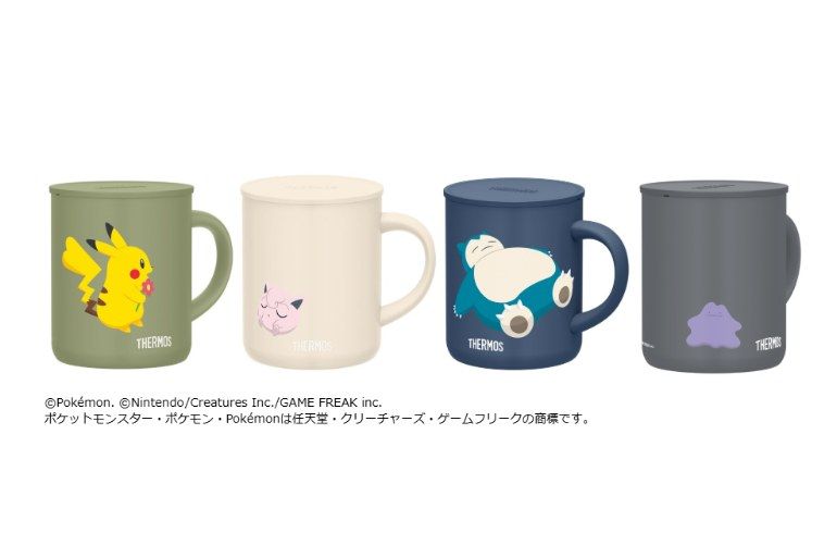 可愛すぎて選べないよ……。【サーモス】ポケモンデザインの水筒やバッグ