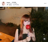 希空のインスタグラム（@noa._.1126_）より＝25年7月2日投稿