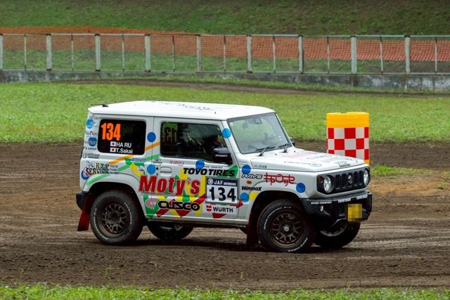 レースにも出場しています。 ※さかいとしたかさん提供（一部加工）