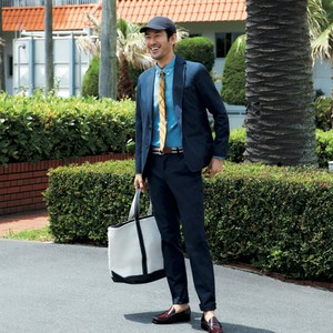B.D.+ Poplin Suit［夏のカジュアル、ドレスコードはボタンダウン］