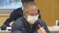 大島青松園入所者自治会　森和男会長