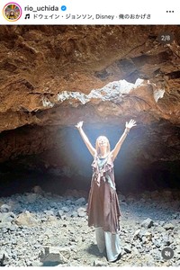 1月15日の内田理央インスタグラム＠rio_uchidaより