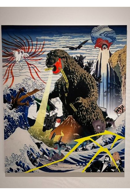 ゴジラ・THE・アート展」がパワーアップして神戸上陸！ 迫力の展示と