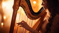 優雅なハープの演奏、思った以上に過酷だった（ORG/stock.adobe.com）※画像はAIで生成されたイメージです