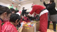 難病の子ども達に一足早いプレゼント