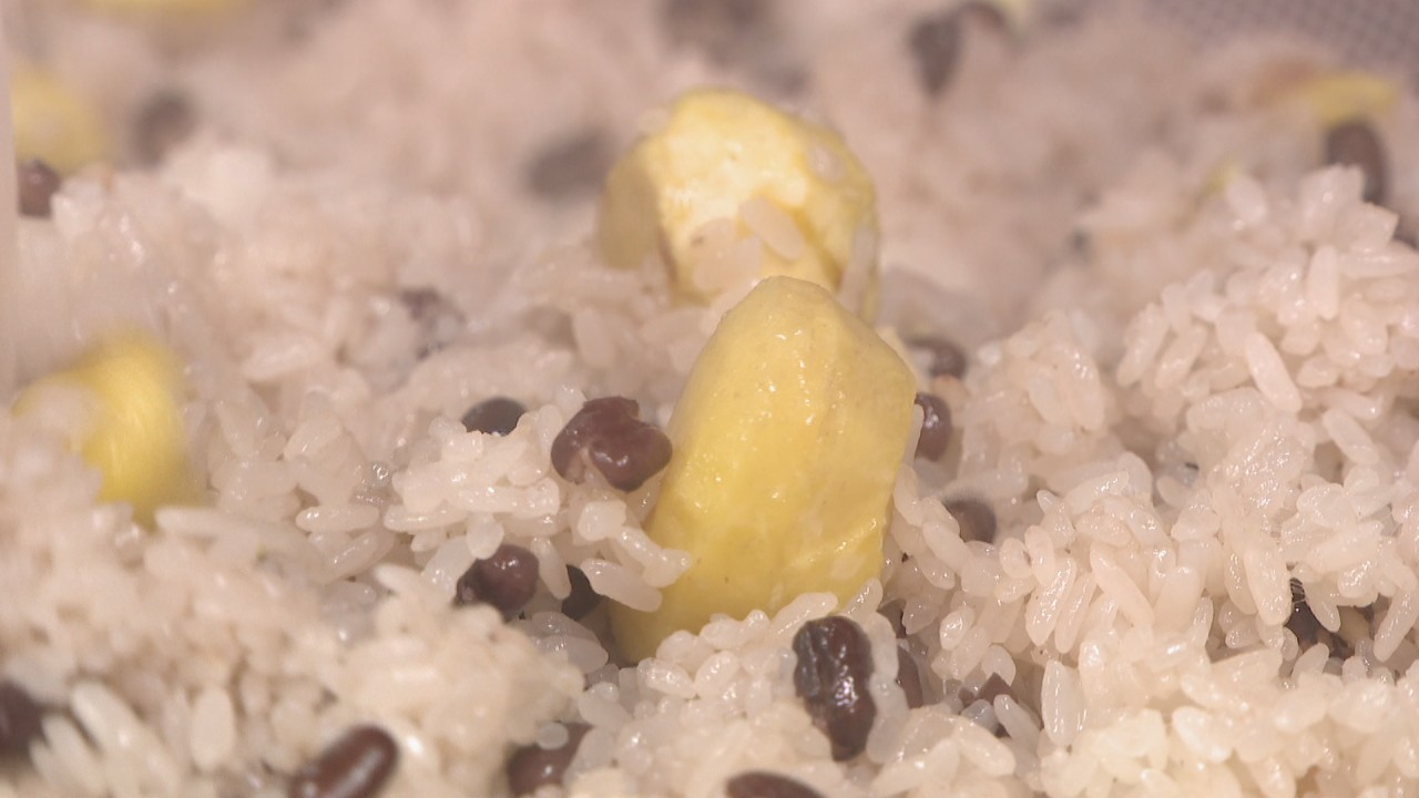 ホクホクの秋の味覚を堪能 1日50食限定の 栗飯 香川 さぬき市 Ksbニュース Ksb瀬戸内海放送