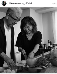 澤田知可子インスタグラム＠chikacosawada_officialより