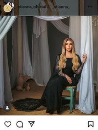 シェイカ・マーラ王女のインスタグラム＠_xtiana_より