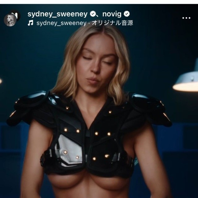 シドニー・スウィーニーのインスタグラム＠sydney_sweeneyより
