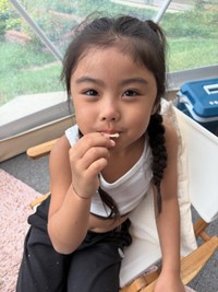 現在の娘。赤ちゃんの頃の面影を残しながら、表情はすっかりお姉さんに／投稿主さん提供