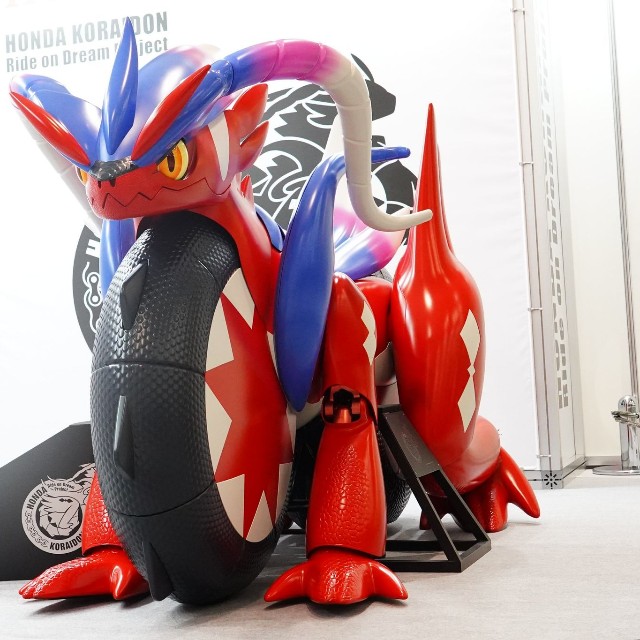 「東京モーターサイクルショー2026」で特別展示されたコライドン