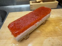 これが話題のいくらの押し寿司（バシャウマさん提供）