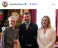 デビット・ベッカムのインスタグラム@davidbeckhamより