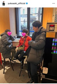 青木裕子アナのインスタグラム＠yukoaoki_officialより