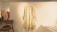 香川の伝統的な織物「保多織（ぼたおり）」で作った洋服の受注会が高松市で