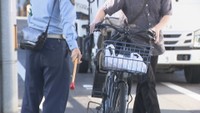 秋の全国交通安全運動期間中の街頭指導