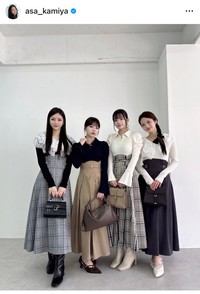 神谷 明采（@asa_kamiya）さんのインスタグラムより