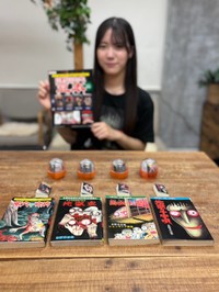 並べるとサイズ感がよくわかります（提供）