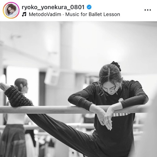 米倉涼子インスタグラム(@ryoko_yonekura_0801)より