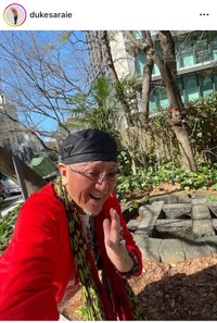 デューク更家インスタグラム＠dukesaraieより