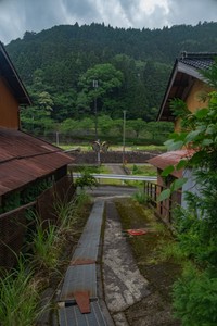 栗原さんが訪れた風情のある道／一人旅研究会（@hitoritabiken）さん提供