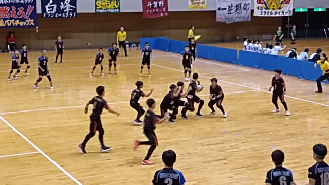第20回高松源平杯小学生ドッジボール大会　決勝戦　12日