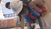 子どもたちが大工仕事などを体験できるイベントが開催　多くの家族連れでにぎわう　岡山市