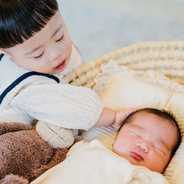 赤ちゃん返りも少なかったというあらたくん（提供：@paracamp_artさん）
