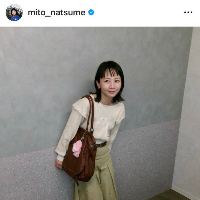 （三戸なつめ公式インスタグラムより）