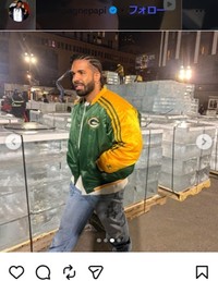 ドレイクのインスタグラム＠champagnepapiより