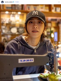 中田クルミさん（本人のインスタグラムから）