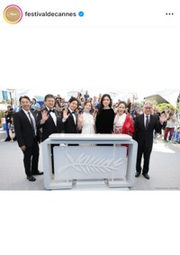 カンヌ国際映画祭のアカウント（@festivaldecannes）より