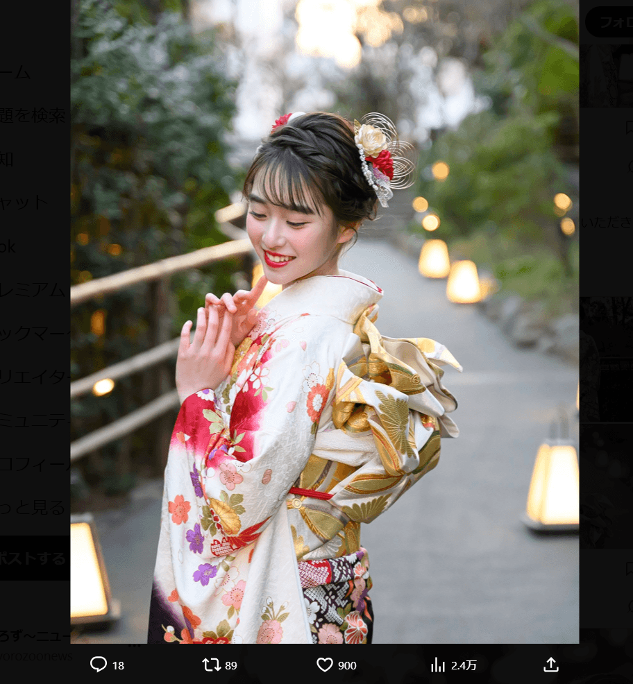 藤岡舞衣の公式Xアカウント（@Mai_Fujioka）より