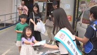 岡山県警が「日本一のだがし売場」で非行防止を啓発　19歳以下の検挙・補導の増加を受け