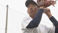 創志／山口瑛太 投手　2月29日撮影