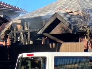 仙台市泉区将監で火事　焼け跡から住人とみられる高齢男性の遺体
