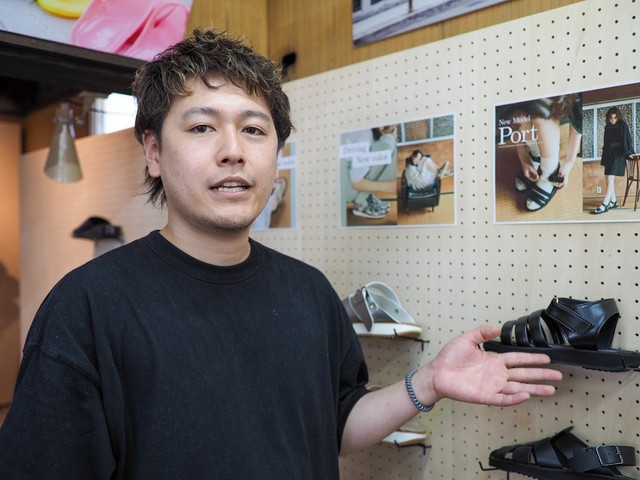 川東履物商店4代目・川東宗時さん