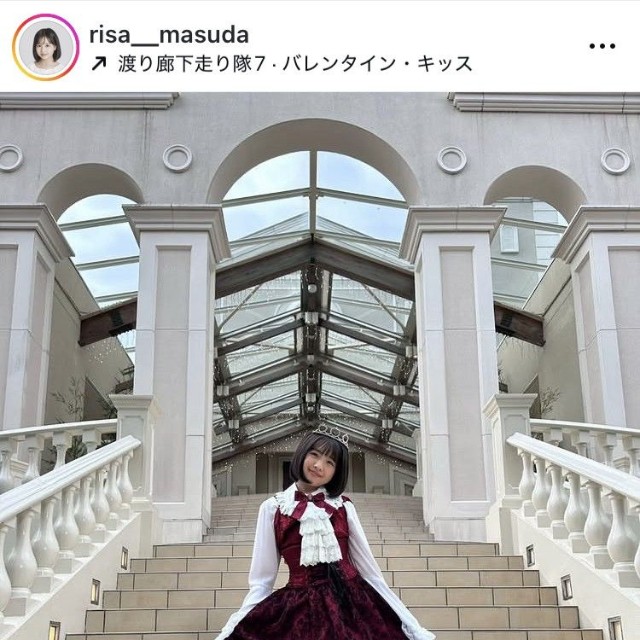 増田梨沙インスタグラム＠risa__masudaより