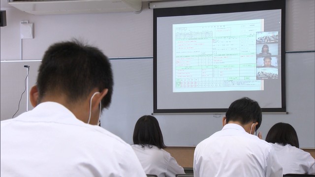 就職活動を控えた生徒に向けたリモート会社説明会　県外の企業6社に呼び掛けて実現　岡山・岡山工業高校